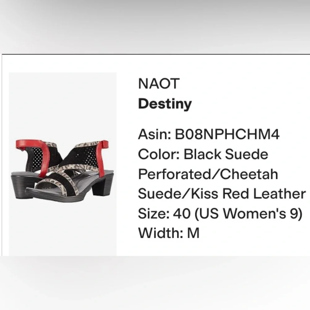 Naot style destiny